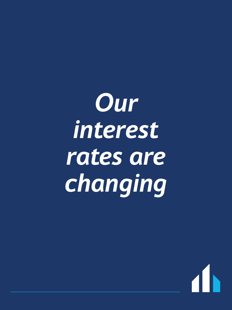 Changes in interest rates