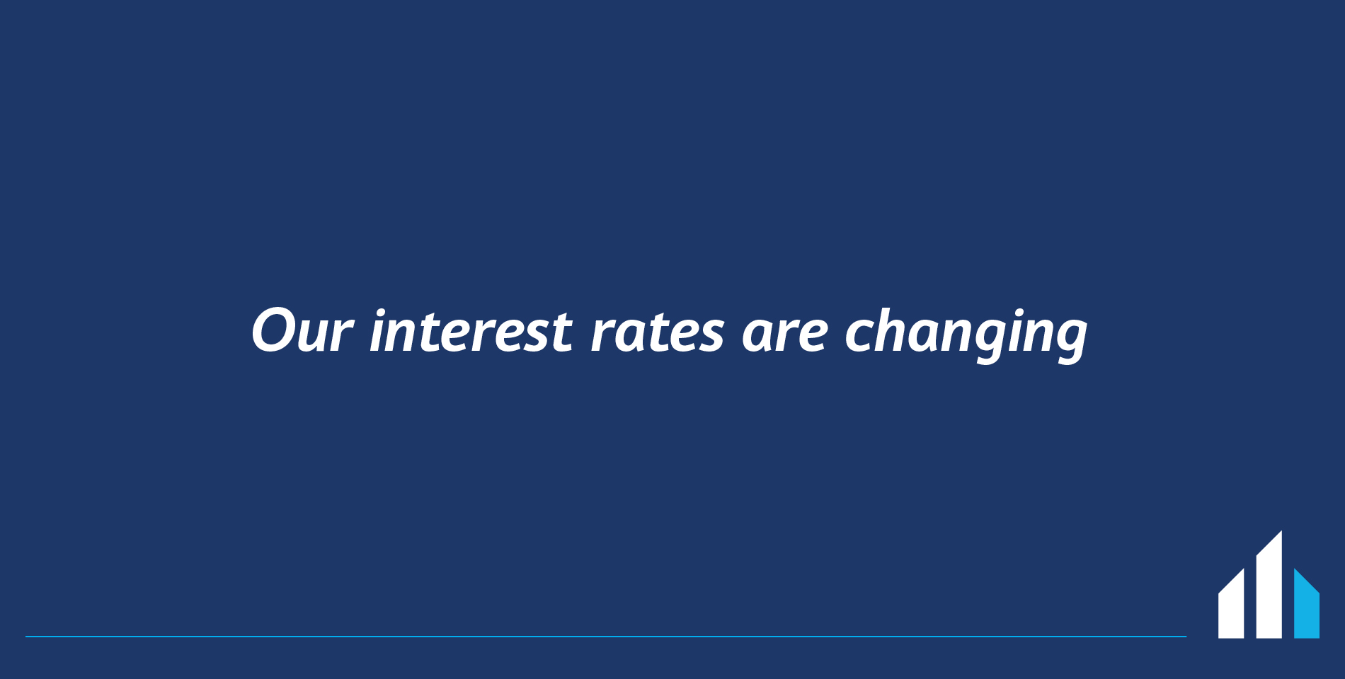 Changes in interest rates